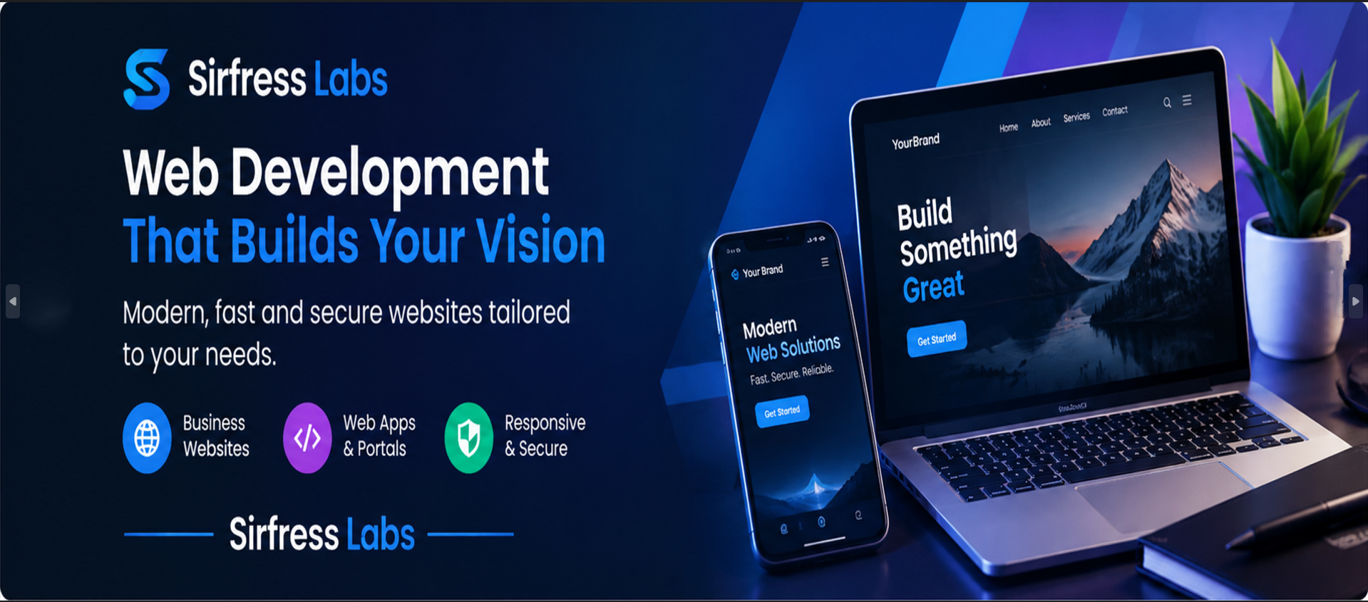 Web Development That Builds Your Vision